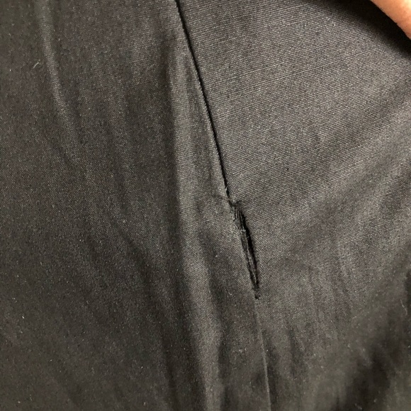 Black Cotton Dress - Picture 15 of 17